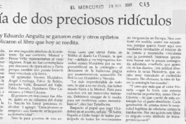 La Osadía de dos preciosos ridículos