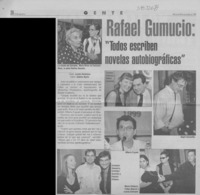 Todos escriben novelas autobiográficas  [artículo] Loreto Alcántara