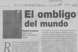 El ombligo del mundo