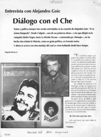 Diálogo con el Che  [artículo] Virginia Rioseco