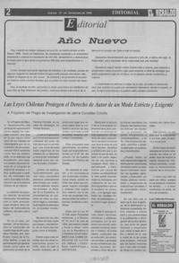 Las leyes chilenas protegen el derecho de autor de un modo estricto y exigente  [artículo] Luis Valentín Ferrada