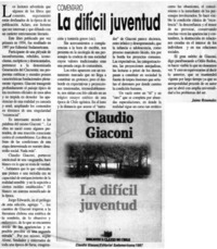 La difícil juventud