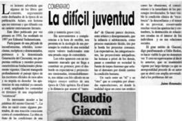 La difícil juventud