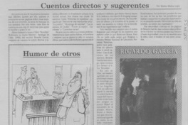 Cuentos directos y sugerentes  [artículo] Marino Muñoz Lagos