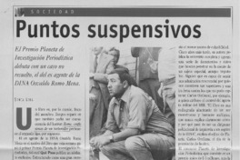 Puntos suspensivos  [artículo] Sonia Lira