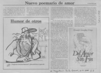 Nuevo poemario de amor  [artículo] Marino Muñoz Lagos