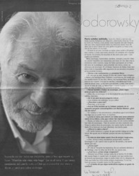 Jodorowsky a mil revoluciones  [artículo] Loreto Novoa