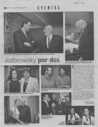 Jodorowsky por dos  [artículo] Marlen Jorquera A.