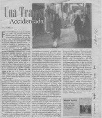 Una travesía accidentada  [artículo] José Promis