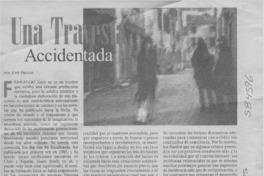 Una travesía accidentada  [artículo] José Promis