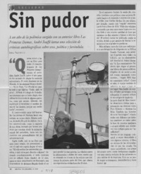 Sin pudor  <artículo> Irma Palominos