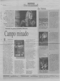 Campo minado  [artículo] Roberto Amaro