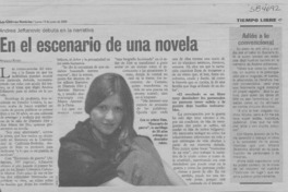 En el escenario de una novela  [artículo] Angélica Rivera