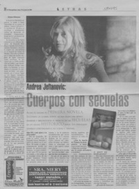 Cuerpos con secuelas  [artículo] Ximena Villanueva