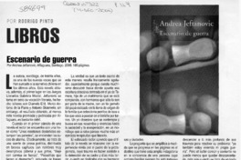 Escenarios de guerra  [artículo] Rodrigo Pinto