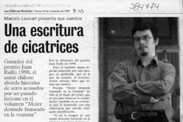 Una escritura de cicatrices  [artículo] Rodrigo Castillo