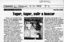 Tugar, tugar salir a buscar  [artículo] Walter Garib