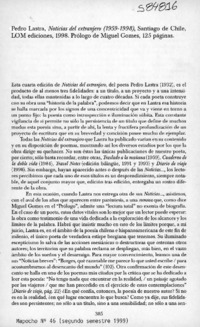 Noticias del extranjero  [artículo] Marcelo Pellegrini