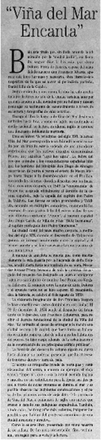 "Viña del Mar encanta"