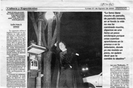 "Ahora que estoy en todas las vitrinas es un poco más fome"  [artículo] Carolina Jiménez M.