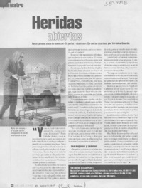 Heridas abiertas  [artículo] Verónica Guarda