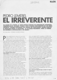 El irreverente  [artículo] Carola Solari