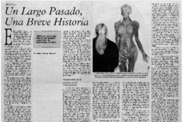 Un largo pasado, una breve historia