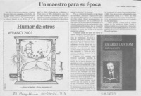 Un maestro para su época  [artículo] Marino Muñoz Lagos