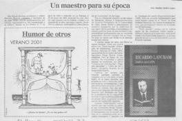 Un maestro para su época  [artículo] Marino Muñoz Lagos