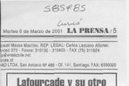 Lafourcade y su otro baile en París  [artículo] Wellington Rojas Valdebenito