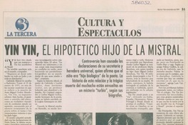 Yin Yin, el hipotético hijo de la Mistral