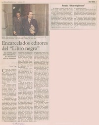 Encarcelados editores del "Libro negro"
