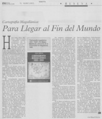 Para llegar al fin del mundo