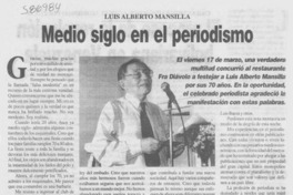 Medio siglo en el periodismo