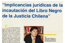 "Los enigmas del caso Matute"