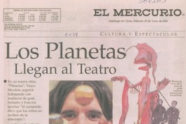 Los planetas llegan al teatro
