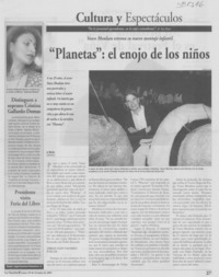 "Planetas": el enojo de los niños