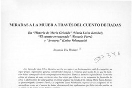 Miradas a la mujer a través del cuento de hadas  [artículo] Antonia Bottini Viu