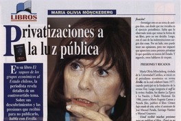 Privatizaciones a la luz pública