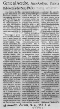 Gente al acecho  [artículo]