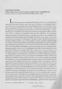 Colón a toda costa o el arte de marear. Edipo reina o la planificación  [artículo] Cristián Cisternas Ampuero