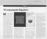 "El empampado Riquelme"