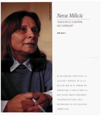 "Educar es enseñar, no corregir"