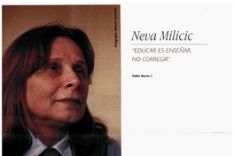 "Educar es enseñar, no corregir"