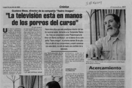 "La televisión está en manos de los porros del curso"  [artículo] Loreto Larenas M.