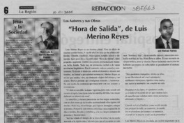 "Hora de salida", de Luis Merino Reyes