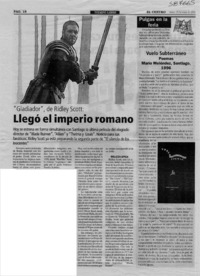 Vuelo subterráneo  [artículo]