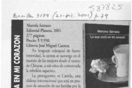 Lo que esá en mi corazón  [artículo] Gloria Guerra