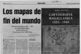 Los mapas de fin del mundo  [artículo] Eduardo Tampe S. J.