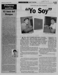 "Yo soy"  [artículo]